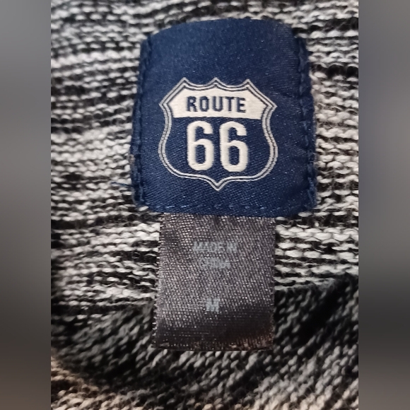 Mens ROUTE 66 cardigan holiday sweater - Picture 6 of 7